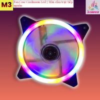 FAN M3  LOẠI KHÔNG CẦN HUB MÀU CẦU VỒNG MỚI